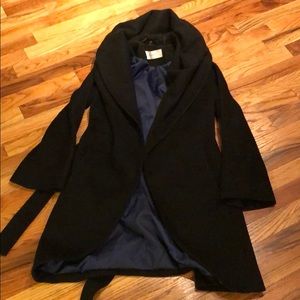 TAHARI HOODED DRESS COAT